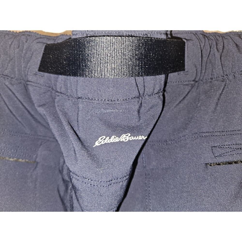 NWOT! Eddie Bauer ClimaTrail Pants Womens 20W Blue Cargo Hiking Outdoor - Picture 7 of 15
